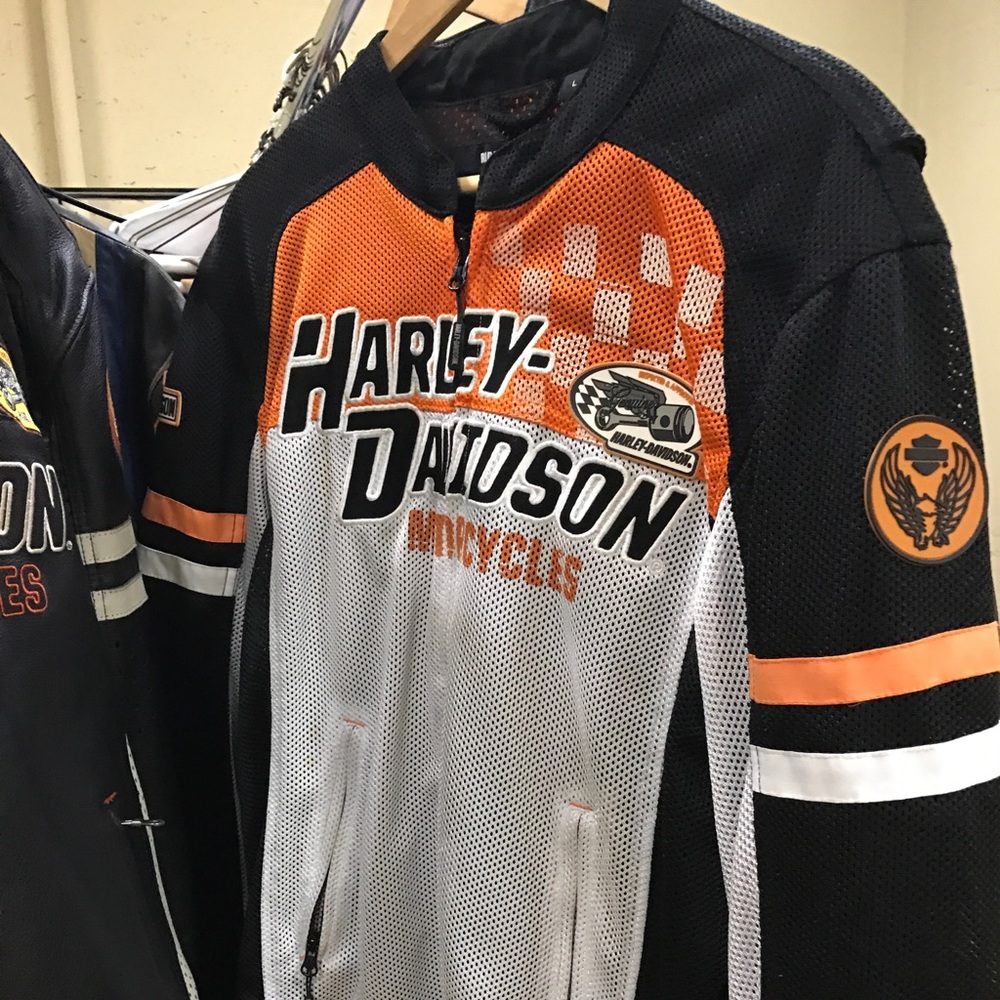 Men’s Harley Davidson Textile Mesh Racing Jacket